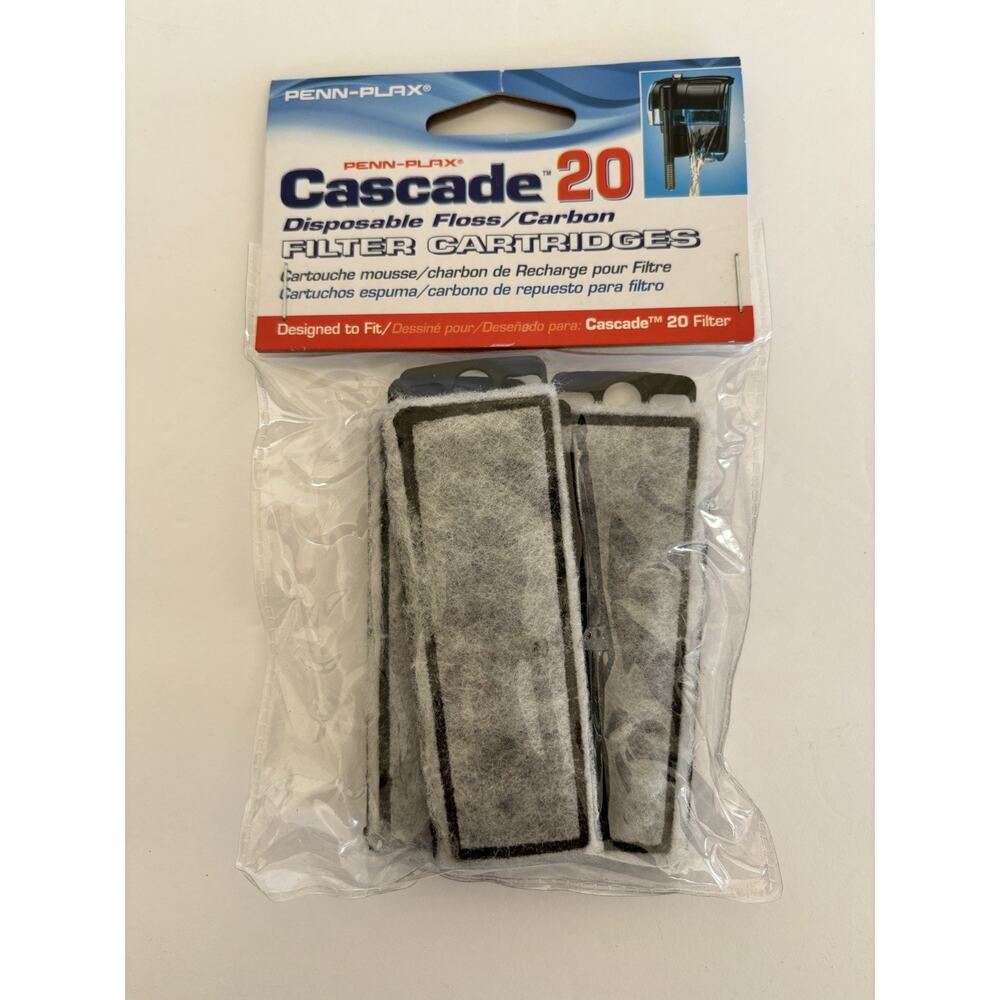 Penn-Plax CPF6C3 Cascade Hang-on Power Filter Replacement Cartridges
